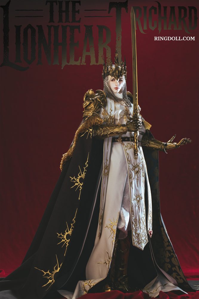 RingDoll 獅子心王 ドリームコア 騎士のリチャード 76cmボールジョイントドール(BJD) (RINGDOLL RICHARD THE LIONHEART 76CM BALL-JOINT DOLL (BJD))