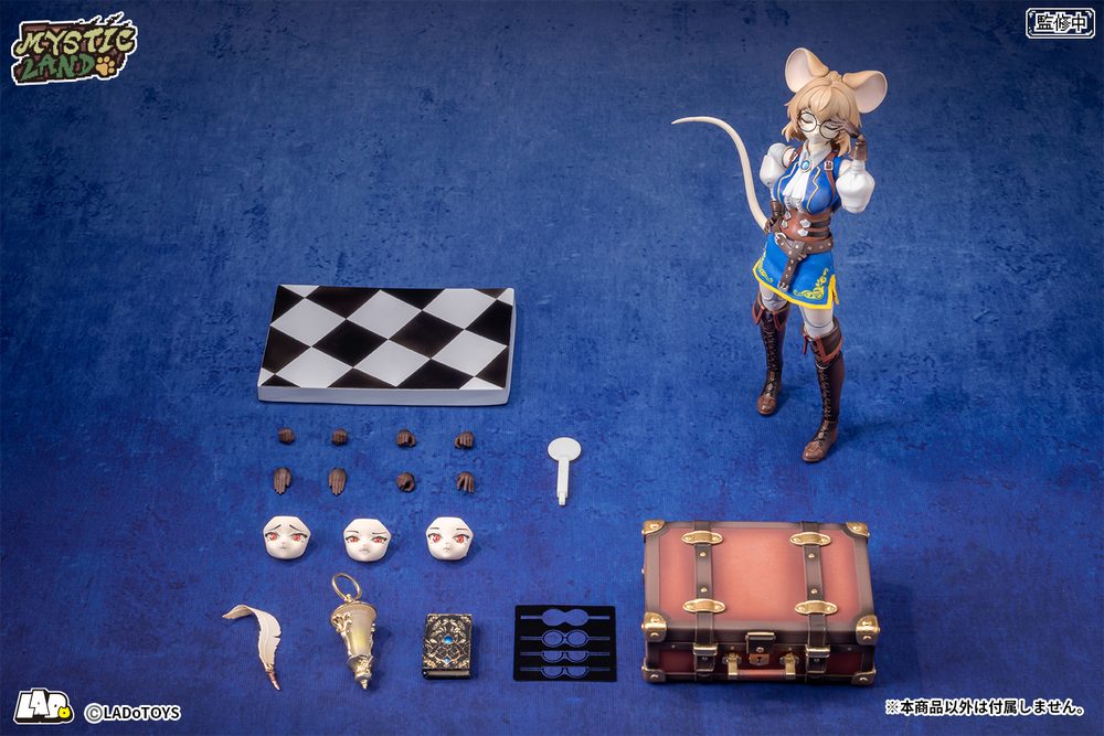 LADo TOYS ERA-005 MARGARET(マーガレット) 研究員Ver. 1/12スケール可動フィギュア (LADO TOYS ERA-005 MARGARET SCHOLAR VER. 1/12 SCALE ACTION FIGURE)