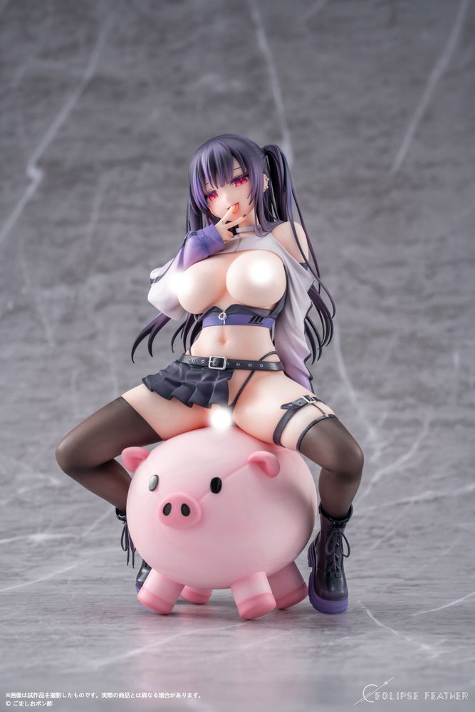 Eclipse Feather 愛園みか ピギーバウンスVer. 1/6スケール塗装済完成品フィギュア 豪華版 (ECLIPSE FEATHER AIZONO MIKA: PIGGY BOUNCE VER. 1/6 SCALE FIGURE DELUXE EDITION)