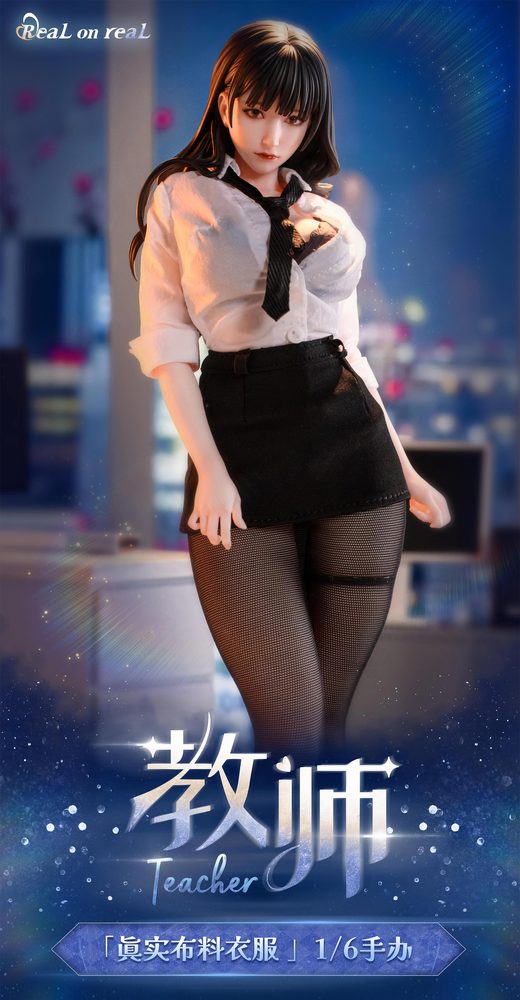 Bearpanda Real on real 教師 布製衣装仕様 1/6スケール塗装済完成品フィギュア (BEARPANDA REAL ON REAL TEACHER REAL CLOTHES 1/6 SCALE FIGURE)