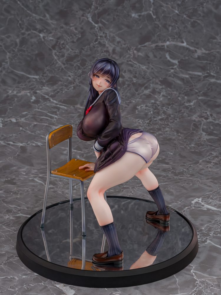 宮前詩帆 放課後バック illustration by 弱電波 (Miyamae Shiho After School Back illustration by Jack Dempa)
