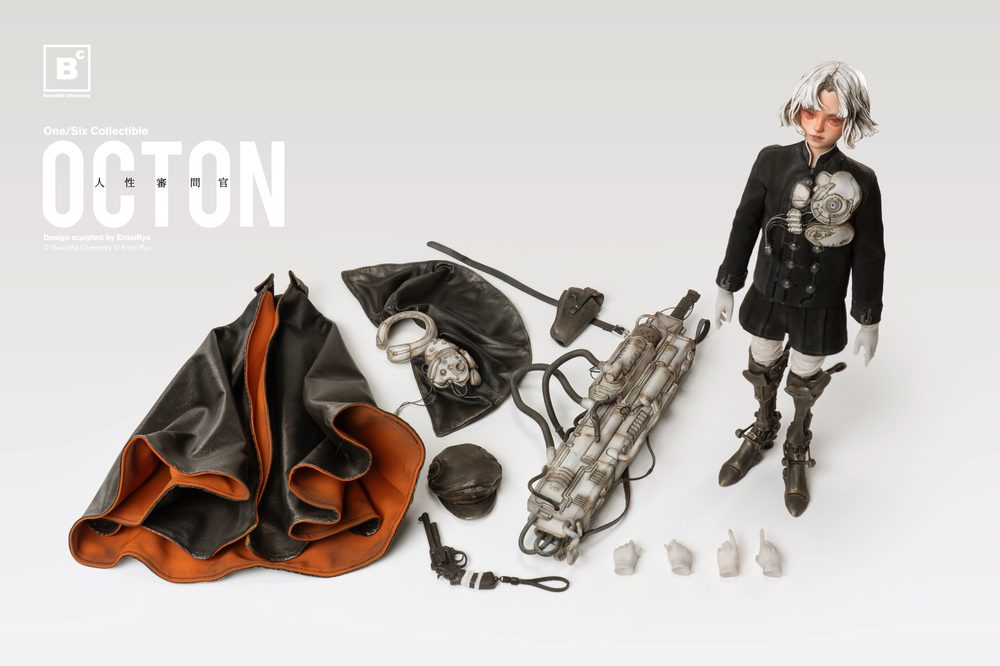 Beautiful Chemistry OCTONシリーズ 人性審問官 Ton 1/6スケール可動フィギュア (BEAUTIFUL CHEMISTRY OCTON SERIES HUMANITY INQUISITOR TON 1/6 SCALE ACTION FIGURE)