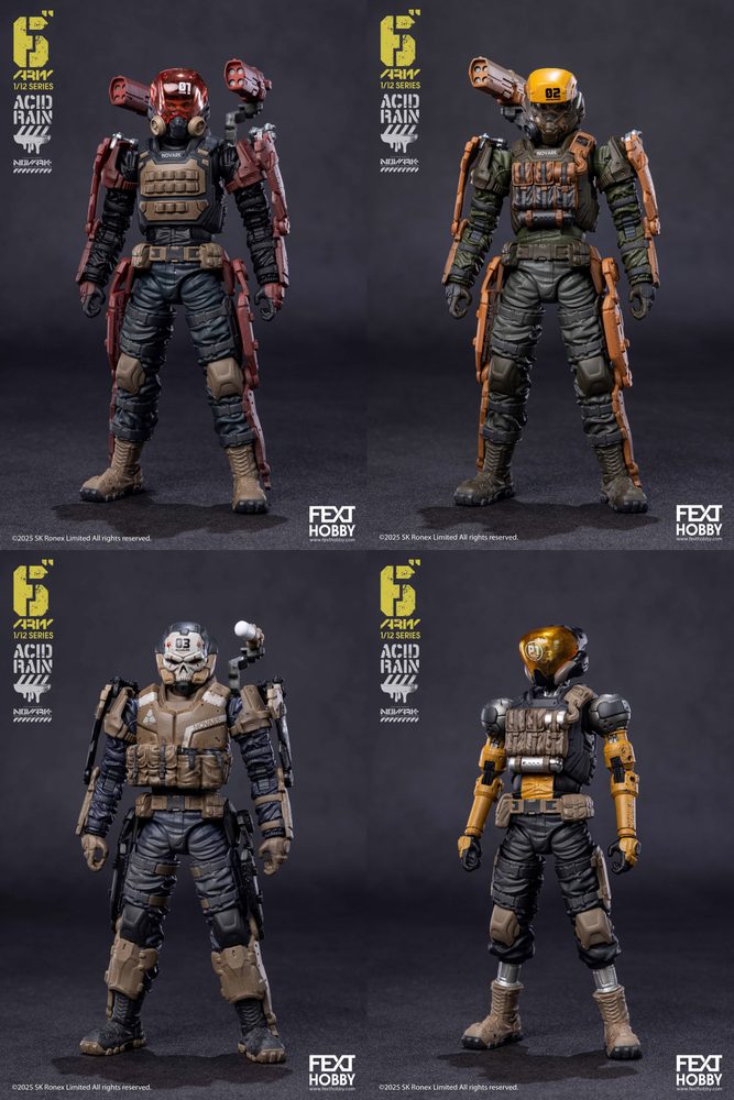 ACID RAIN NOVARK - FXH-AR 001-004(4種アソート) (ACID RAIN NOVARK - FXH-AR 001 - 004 (4 Assorted))