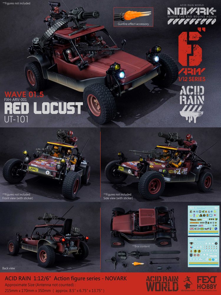 ACID RAIN NOVARK - FXH-ARV-001 RED LOCUST UT-10l (ACID RAIN NOVARK - FXH-ARV-001 RED LOCUST UT-10l)