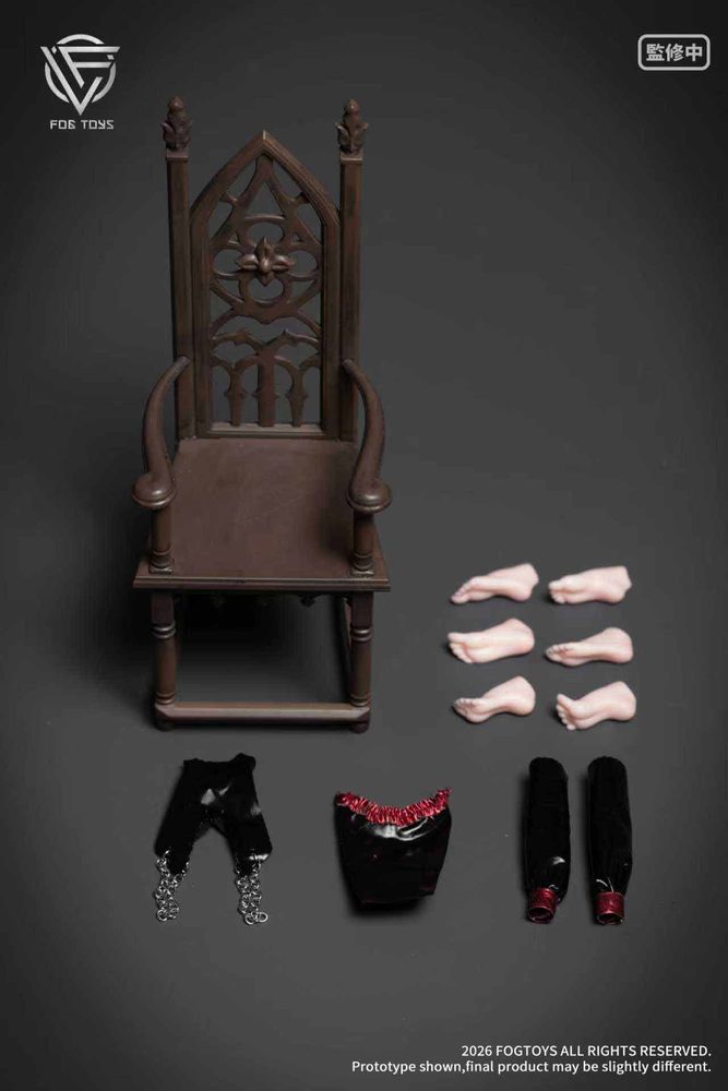 FOGTOYS 01Bup シスターレイラ 1/12スケール可動フィギュア専用オプションパーツセット (FOGTOYS 01BUP OPTIONAL PART SET FOR SISTER LAYLA 1/12 SCALE ACTION FIGURE)