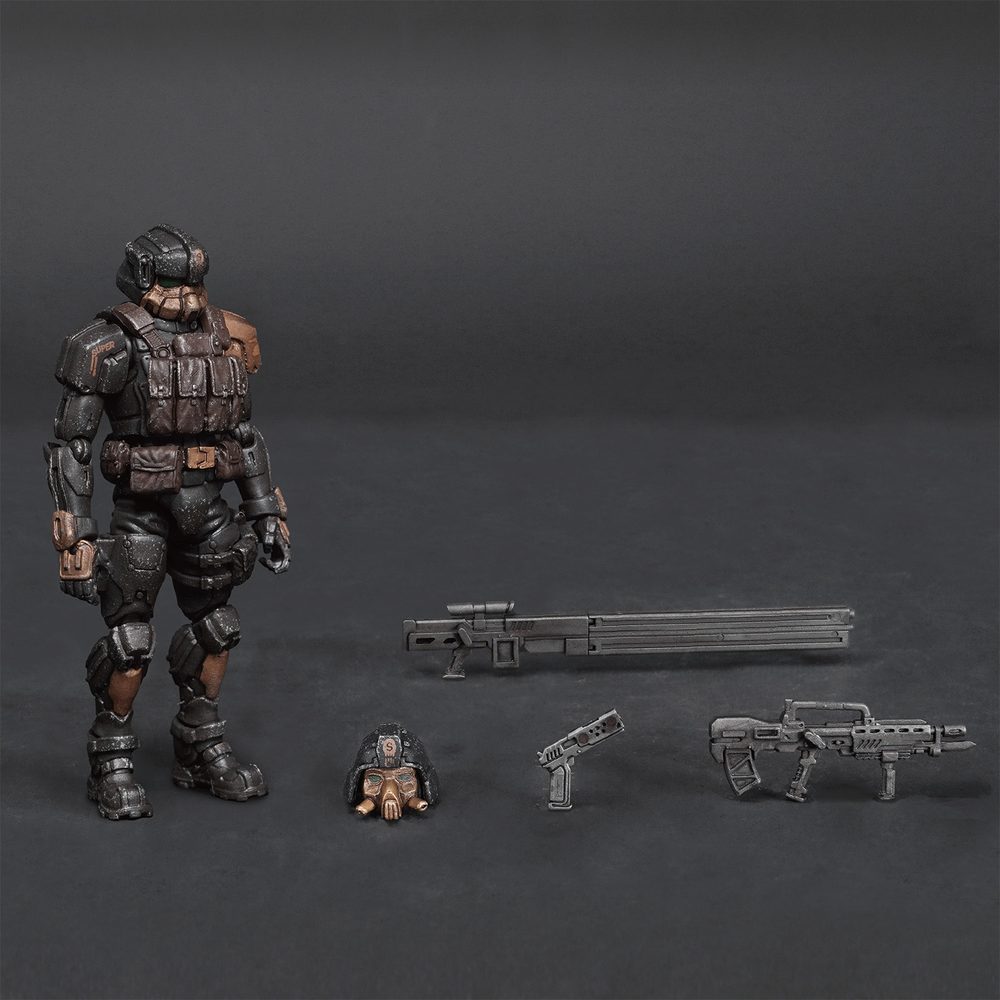 TOYS ALLIANCE LIMITED アシッドレイン 1/18スケール FAV-A143 スーパースカル デソレーター (TOYS ALLIANCE LIMITED "ACID RAIN" 1/18 SCALE FAV-A143 SUPER SKULL DESOLATOR)