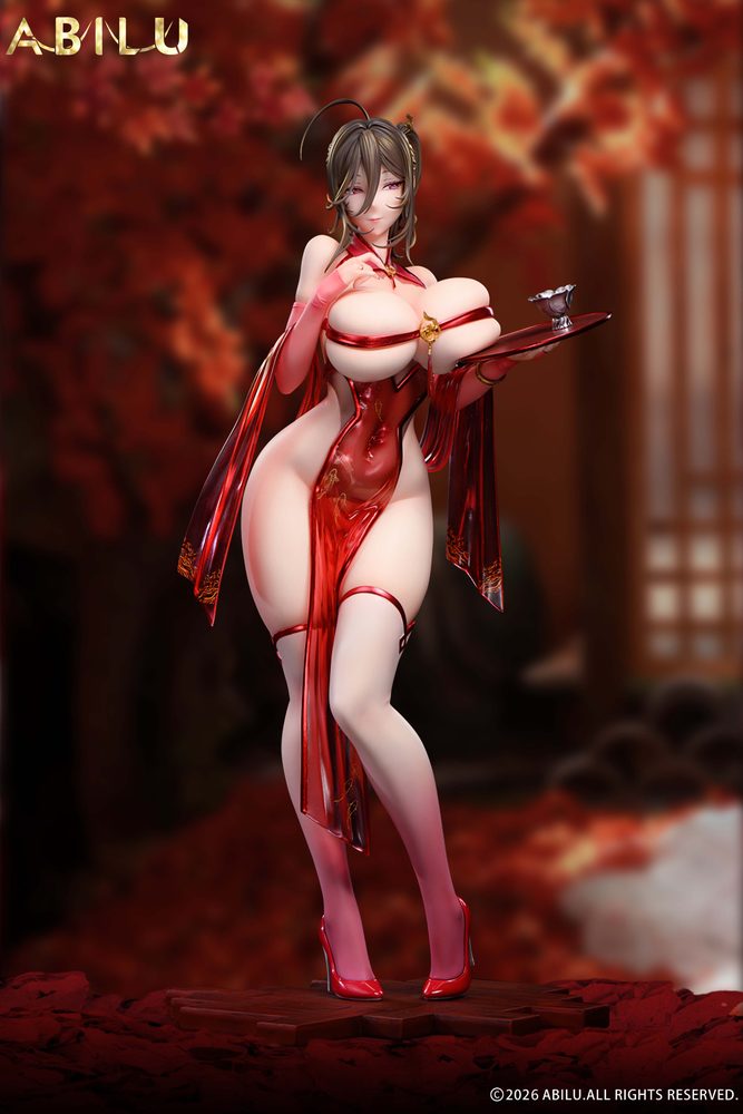 ABILU Design Molly(モリー)のお着替えタイム 京香 1/4スケール塗装済完成品フィギュア (ABILU DESIGN MOLLY'S DRESSING TIME JING XIANG 1/4 SCALE FIGURE)