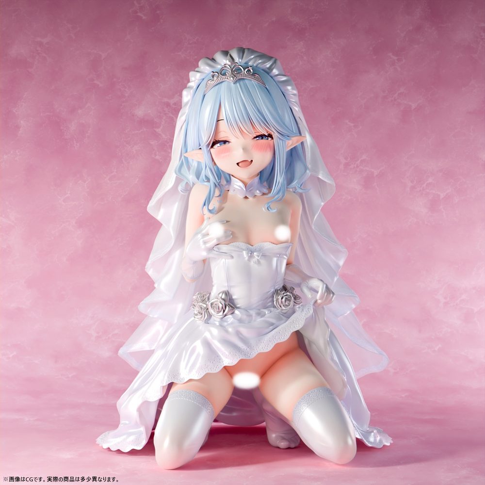 肉感少女 ウェディングでXXXしよう! エイルリス 1/5スケール (Nikukan Girl Wedding de XXX Shiyou! Eirlys 1/5 Scale)