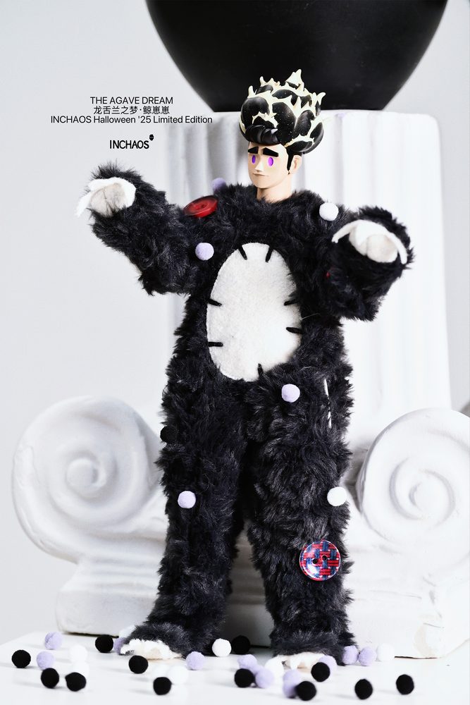 INCHAOS THE AGAVE DREAM クジラちゃん 1/6スケール可動フィギュア(ブラック) (INCHAOS THE AGAVE DREAM BABY WHALE 1/6 SCALE ACTION FIGURE (BLACK))
