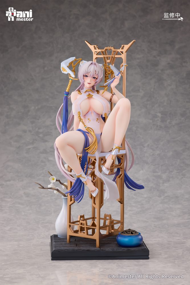 Animester 月龍 朧煙Ver. 1/6 完成品フィギュア 海外豪華版 (ANIMESTER MOONDRAGON HAZY SMOKE VER. 1/6 COMPLETE FIGURE OVERSEAS DELUXE EDITION)