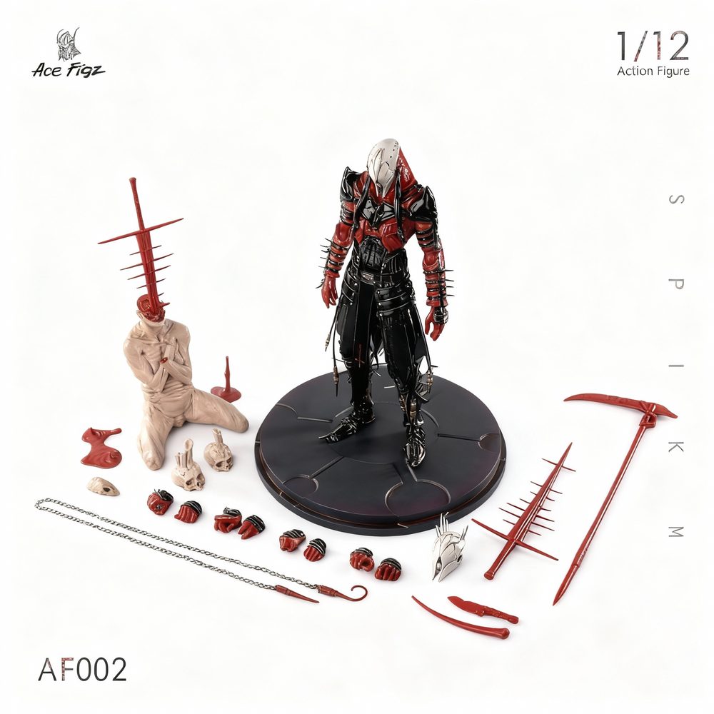 AceFigz Spike 1/12スケール可動フィギュア(豪華版) (ACEFIGZ Spike 1/12 SCALE ACTION FIGURE (DELUXE EDITION))
