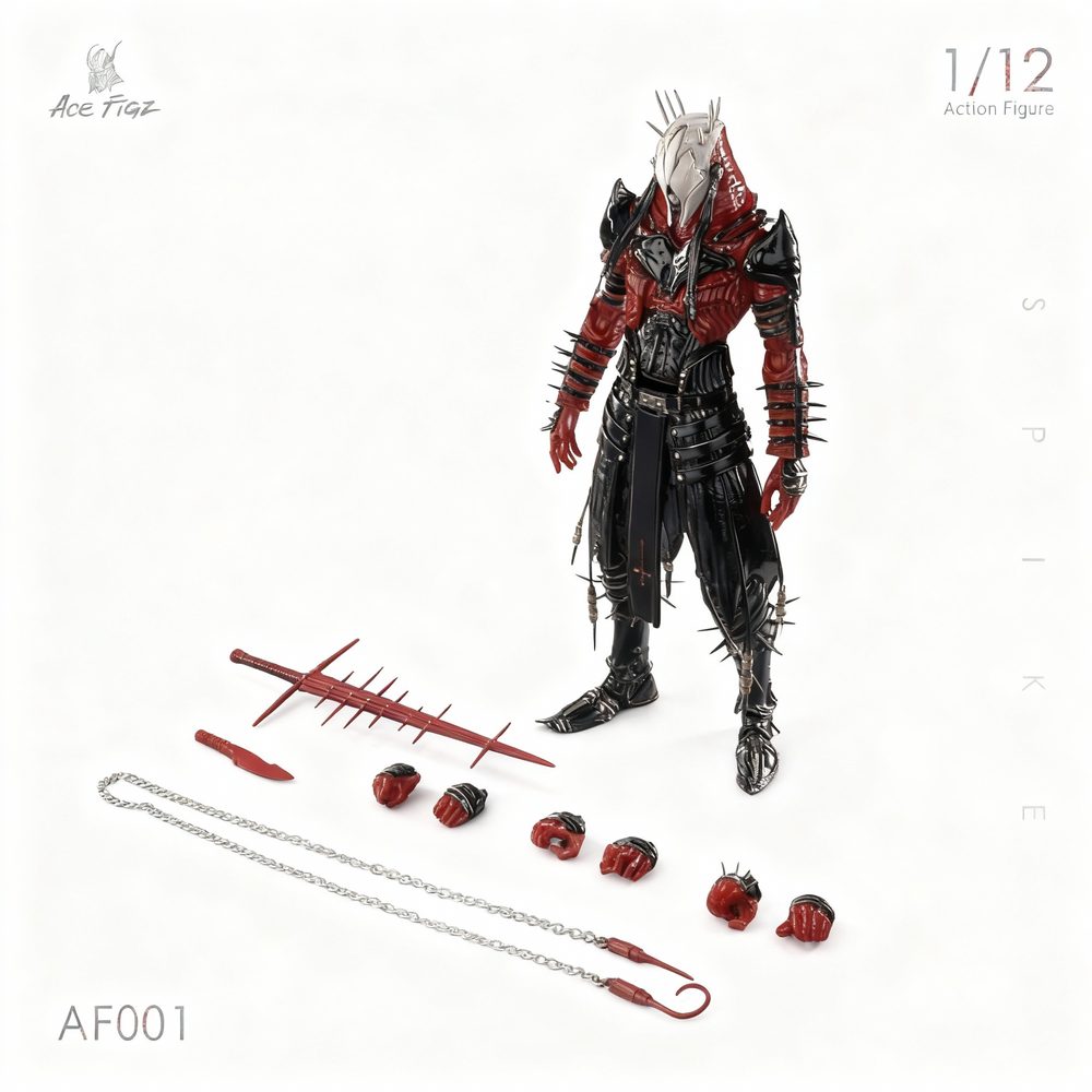 AceFigz Spike 1/12スケール可動フィギュア(通常版) (ACEFIGZ Spike 1/12 SCALE ACTION FIGURE (NORMAL EDITION))