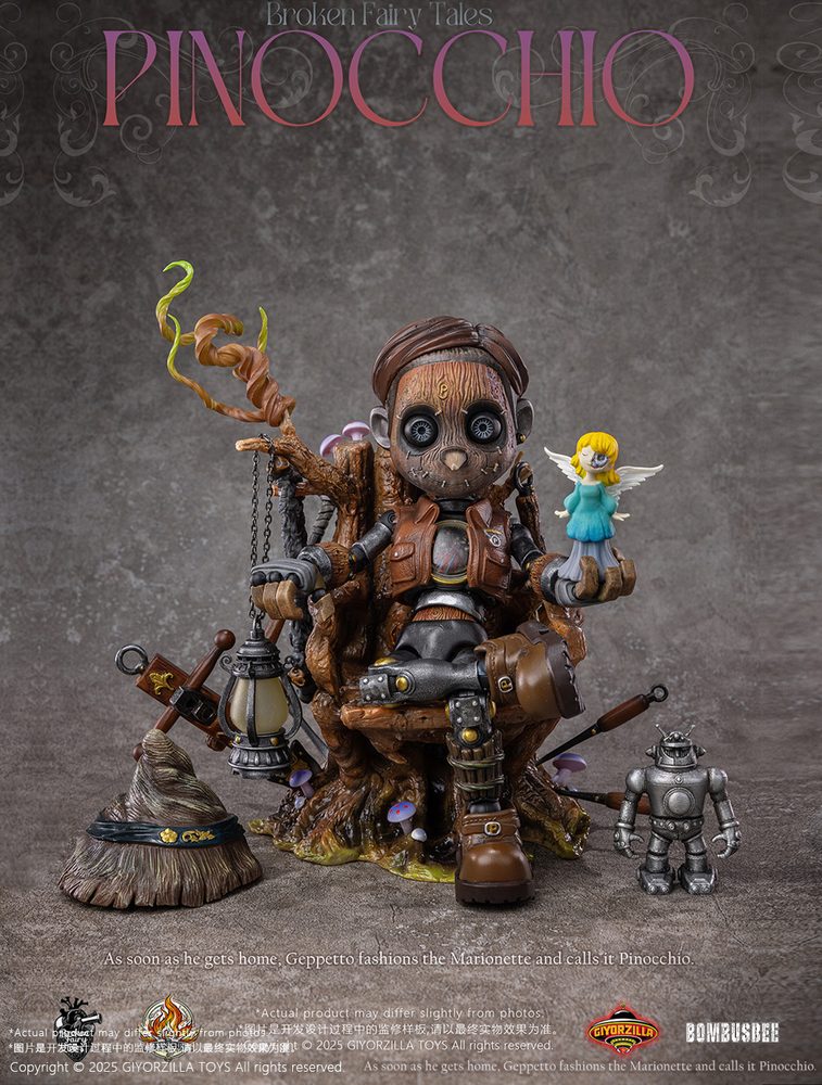 GIYORZILLA TOYS 壊れた童話 ピノキオ 1/6スケール可動フィギュア (GIYORZILLA TOYS BROKEN FAIRY TALES PINOCCHIO 1/6 SCALE ACTION FIGURE)