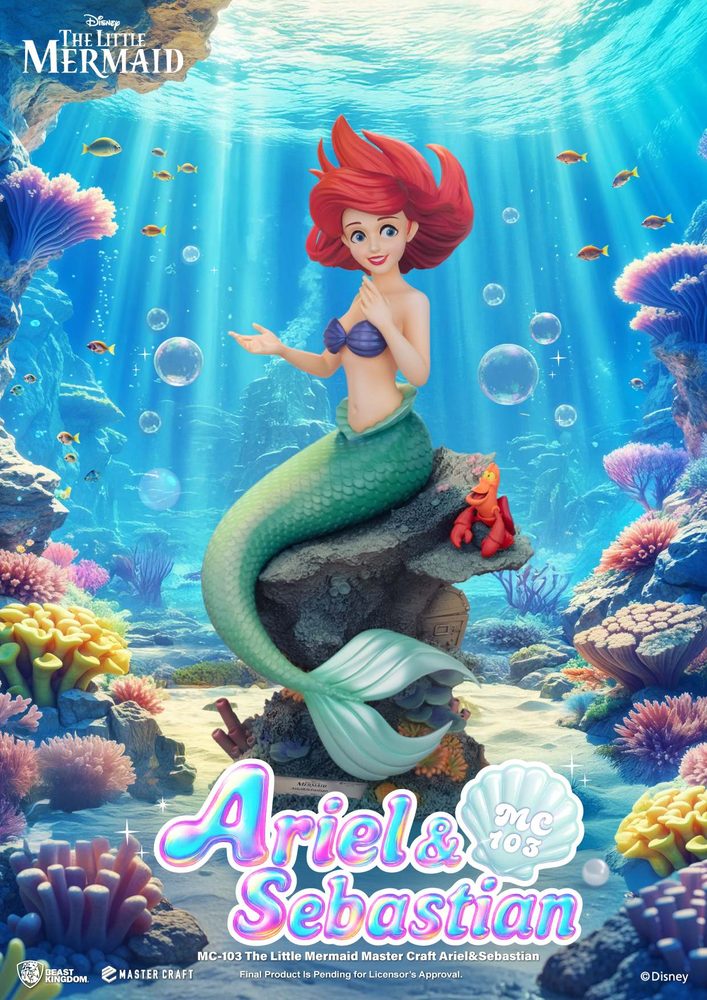 MC-103 リトルマーメイド マスタークラフト アリエル&セバスチャン (MC-103 "The Little Mermaid" Master Craft Ariel & Sebastian)