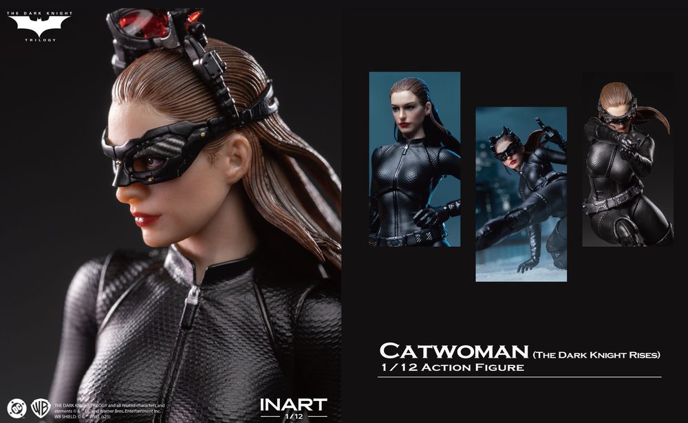 キャットウーマン(ダークナイトライジング) 1/12スケール アクションフィギュア ("The Dark Knight Rises" Catwoman (The Dark Knight Rises) 1/12 Scale Action Figure)