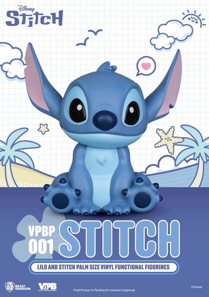 VPBP-001 リロ&スティッチ 手のひらサイズフィギュア スティッチ (VPBP-001 "Lilo & Stitch" Palm Size Vinyl Functional Figurines Stitch)
