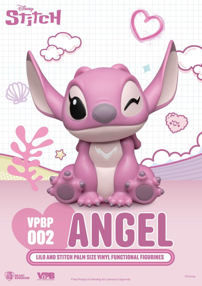 VPBP-002 リロ&スティッチ 手のひらサイズフィギュア エンジェル (VPBP-002 "Lilo & Stitch" Palm Size Vinyl Functional Figurines Angel)