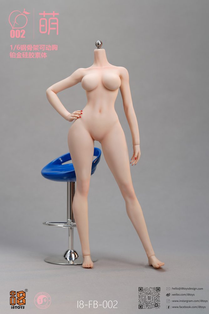 I8TOYS 萌シリーズ 1/6スケール シームレス可動女性素体 I8-FB-002-B(通常Ver.) (I8TOYS MENG SERIES 1/6 SCALE SEAMLESS ACTIONAL FEMALE BODY I8-FB-002-B(REGULAR VER.))
