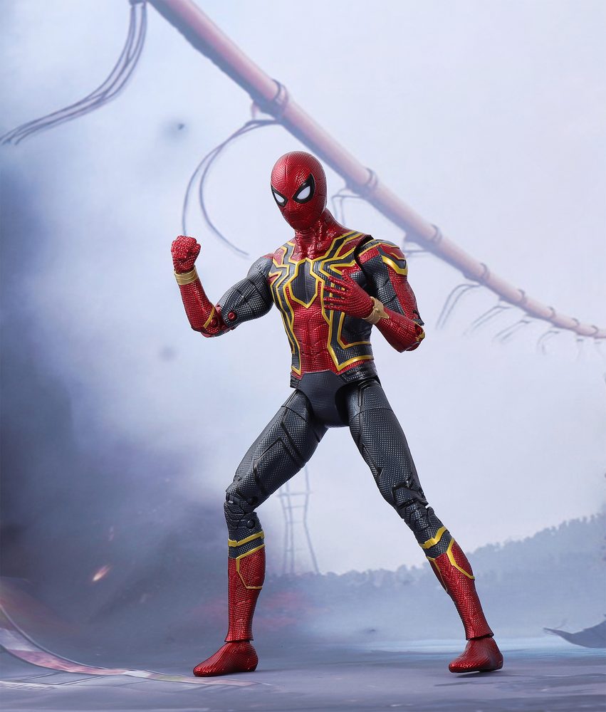 14インチ アイアンスパイダーマン(14インチ Cシリーズ、ライトスタンド付き) (Iron Spiderman (14-inch C Series with Luminous Stand))
