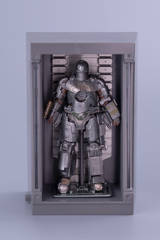 4インチ アイアンマン+ホール・オブ・アーマーセットMK1 (Xシリーズ) (4-inch Iron Man+Hall of Amor Set MK1 (X Series))