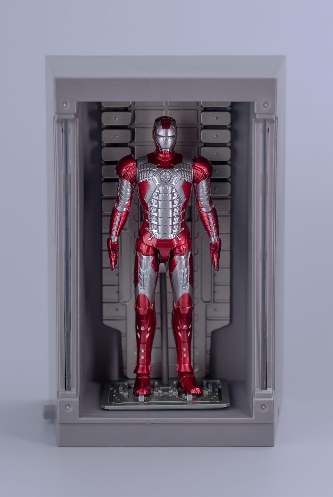 4インチ アイアンマン+ホール・オブ・アーマーセットMK5 (Xシリーズ) (4-inch Iron Man+Hall of Amor Set MK5 (X Series))