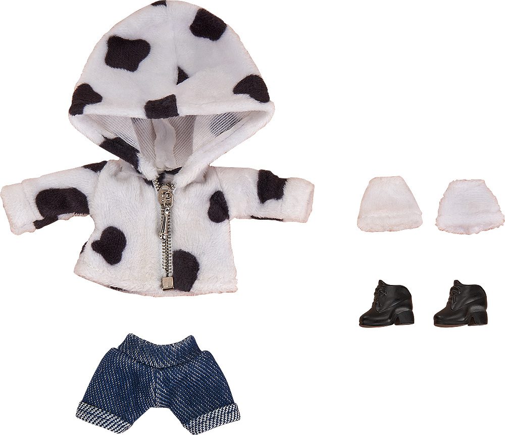 ねんどろいどどーる おようふくセット 動物パーカー ミルク (Nendoroid Doll Outfit Set Animal Hoodie Milk)