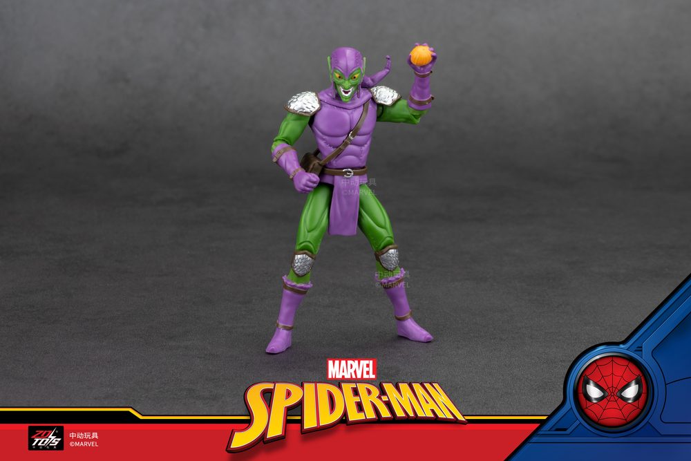 スパイダーマンユニバース:グリーンゴブリン (4インチ Sシリーズ) (Spider Man Universe--Green Goblin (4-inch S Series))