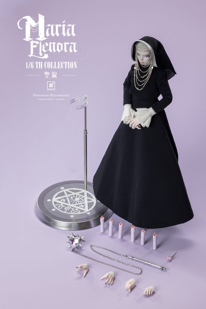 Beautiful Chemistry x 127 Sister Tearlight Maria Elenora 1/6スケール可動フィギュア (BEAUTIFUL CHEMISTRY X 127 SISTER TEARLIGHT MARIA ELENORA 1/6 SCALE ACTION FIGURE)