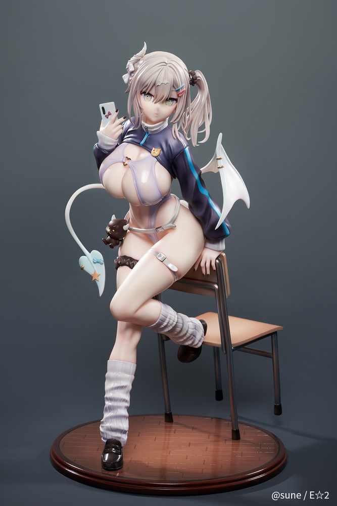 無口系ギャルサキュバス 篠宮ユキ Illustrated by sune (Silent Gal Succubus Shinomiya Yuki Illustrated by sune)