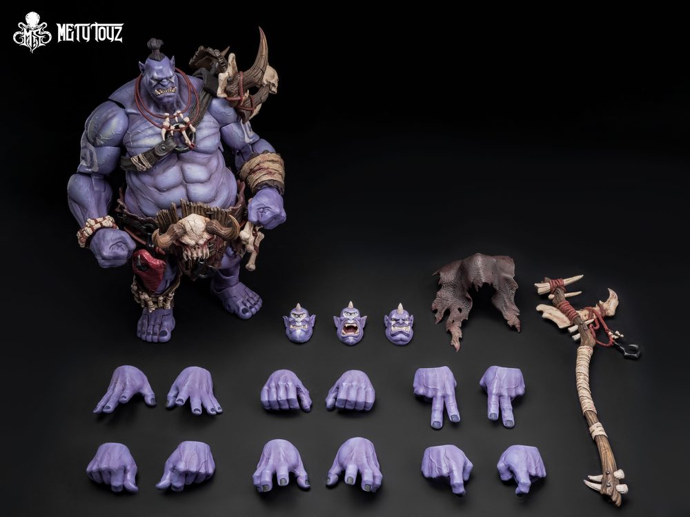 Mety toyz 冒険者の世界 GORASH BONEGLYPH(ゴラッシュボーングリーフ) 1/10スケール可動フィギュア (METY TOYZ THE WORLD OF ADVENTURERS GORASH BONEGLYPH 1/10 SCALE ACTION FIGURE)