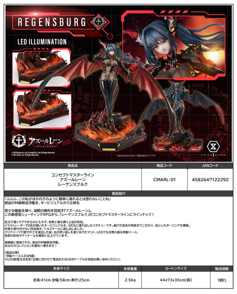 コンセプトマスターライン アズールレーン レーゲンスブルク (Concept Masterline "Azur Lane" Regensburg)