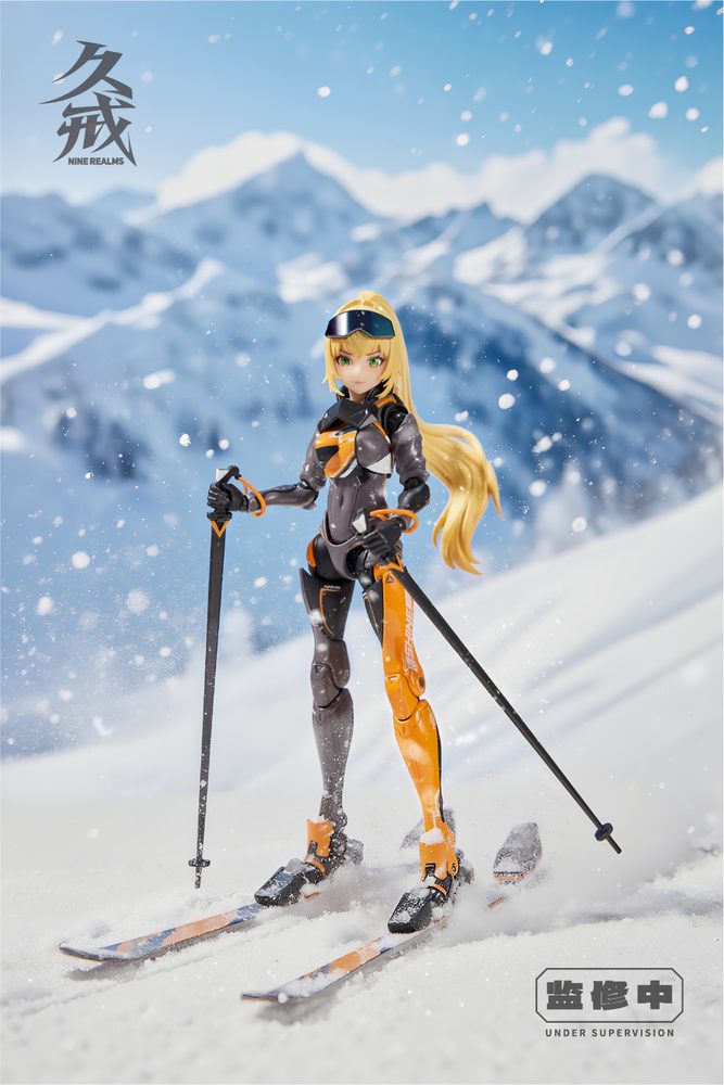 NINE REALMS エクストリームガールシリーズ Shining 凌霜(リンシュゥアン) 合金可動フィギュア (NINE REALMS EXTREME GIRL SHINING LING SHUANG ALLOY ACTION FIGURE)