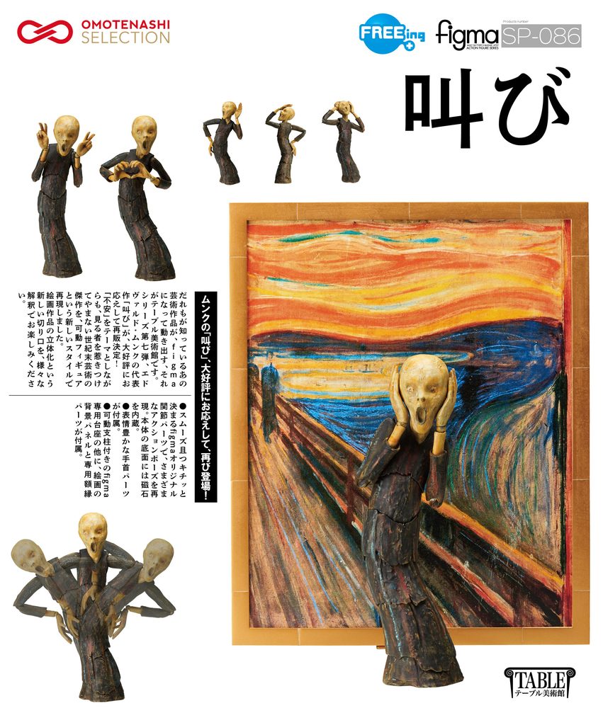 figma テーブル美術館 叫び (figma The Table Museum The Scream)