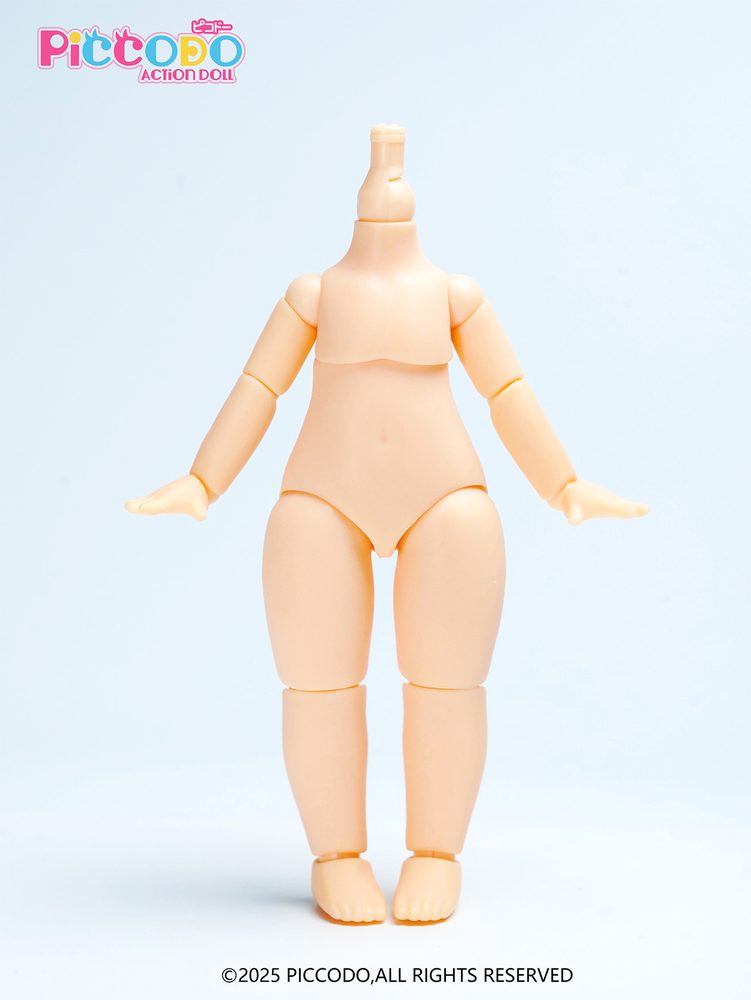 PICCODO CHUBBY BODY デフォルメドールボディ PIC-D006N ナチュラル (PICCODO CHUBBY DOLL BODY PIC-D006N NATURAL)