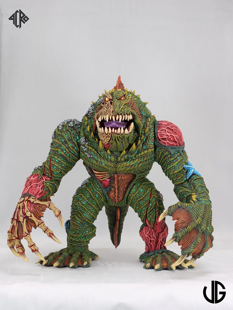 ソフビ製塗装済完成品 KRS JG Gill Beast NAMAZU (Soft Vinyl Figure KRS JG Gill Beast NAMAZU)