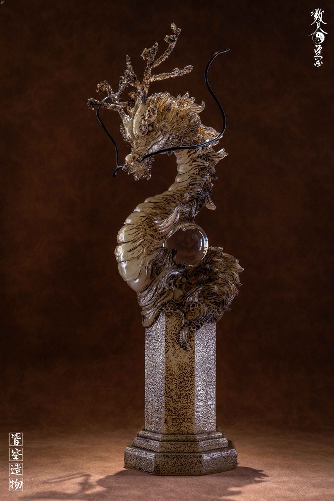 NIHILITY CREATION 青龍(蓄光Ver.) レジンスタチュー (NIHILITY CREATION AZURE DRAGON (Luminous Ver.) RESIN STATUE)