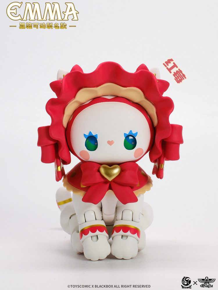 TOYSCOMIC×BLACKBOX Emma 秘境の森 ベリーキャット ノンスケール可動フィギュア (TOYSCOMIC x BLACKBOX EMMA SECRET FOREST BERRY CAT NON-SCALE ACTION FIGURE)
