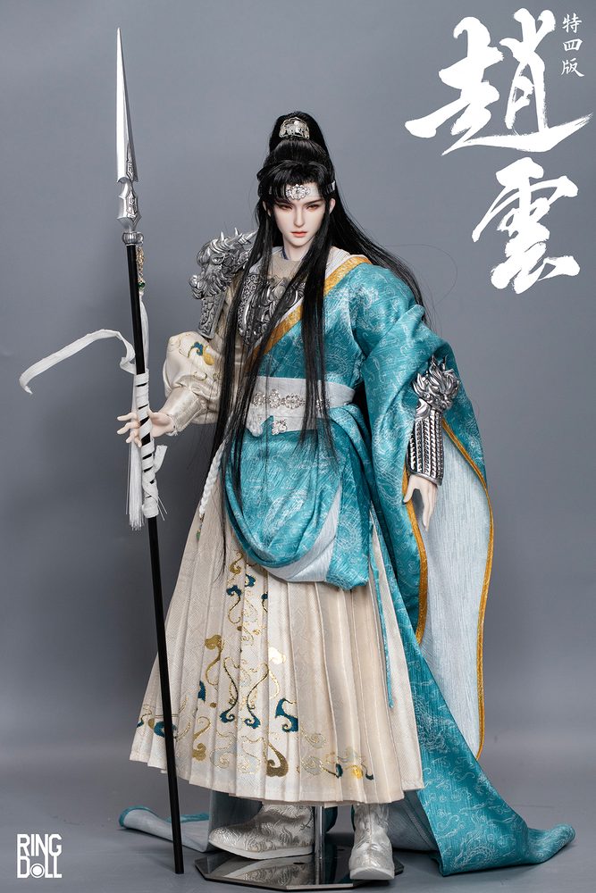 Ringdoll 誅魔令シリーズ 趙雲(ちょううん) 50cmボールジョイントドール(BJD) (RINGDOLL THE ORDER OF DEVIL CONQUEROR SERIES ZHAO YUN 50CM BALL-JOINT DOLL (BJD))