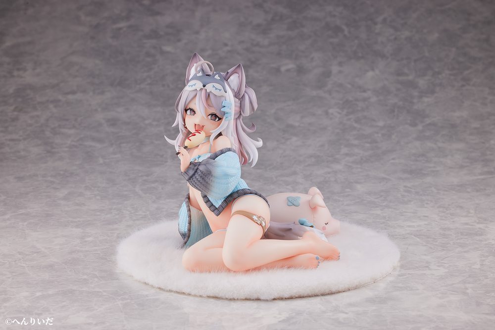 Vivify おやすみおおかみ 灰乃 1/6スケール塗装済完成品フィギュア 通常版 (VIVIFY GOOD NIGHT WOLF HAINO 1/6 SCALE FIGURE NORMAL EDITION)