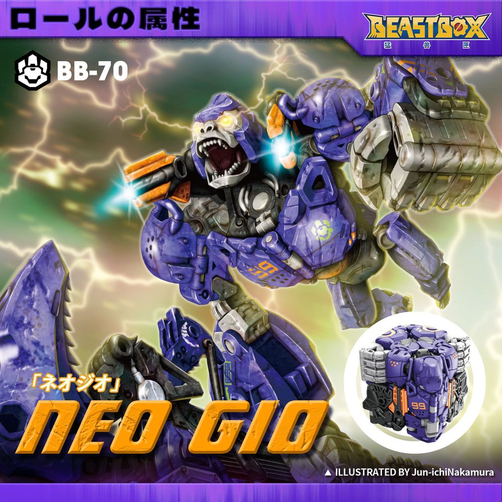 52TOYS BEASTBOX BB-70 NEO GIO(ネオジオ) (52TOYS BEASTBOX BB-70 NEO GIO)