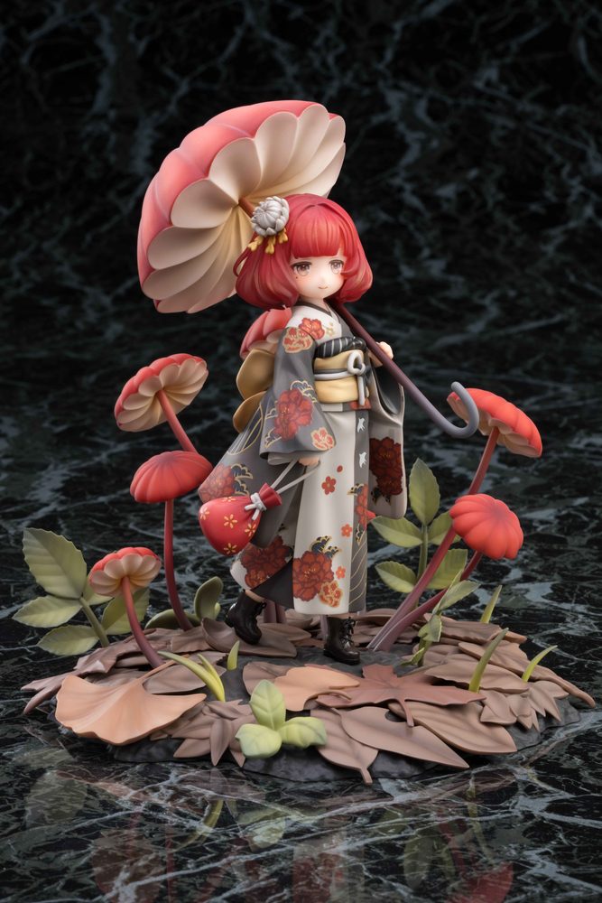 Reverse Studio マッシュルームガールズシリーズ No.6 マラスミウス・ハエマトケファルス 1/1スケール塗装済完成品フィギュア (Reverse Studio The Mushroom Girls Series No.6 Marasmius haematocephalus 1/1 Scale Figure)