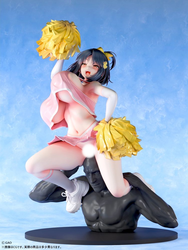 GAOオリジナルイラスト ルークチュップちゃんのチアリーダー ノーパンVer. (GAO Original Illustration Lukchup-chan Cheerleader No Panties Ver.)