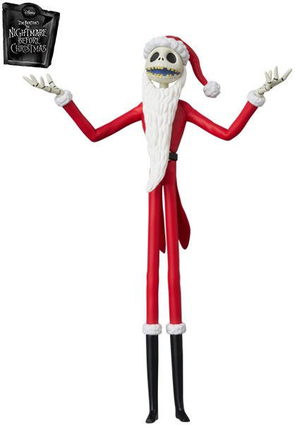 UDF THE NIGHTMARE BEFORE CHRISTMAS SANTA JACK (UDF "The Nightmare Before Christmas" Santa Jack)