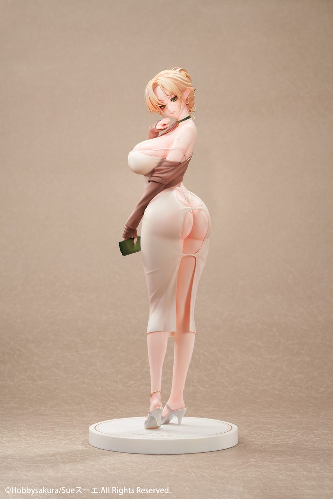 HOBBY SAKURA 人妻 エルフ・ユリエ 1/7スケール 塗装済完成品フィギュア 通常版 (HOBBY SAKURA MARRIED WOMAN ELF YURIE 1/7 SCALE FIGURE NORMAL EDITION)