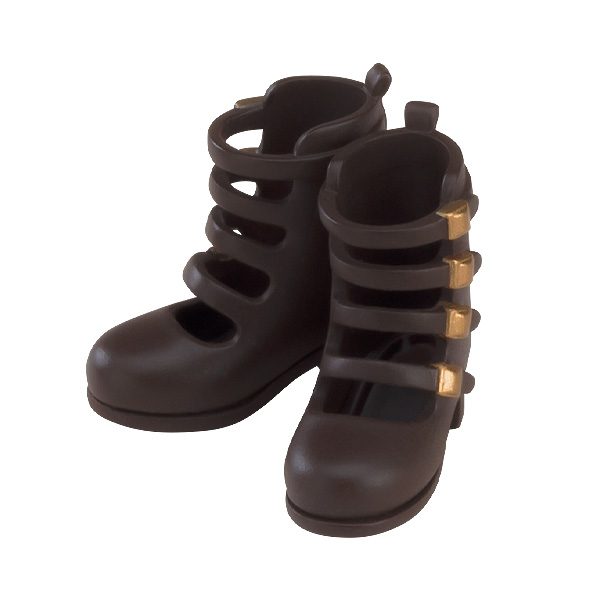 Harmonia bloom シューズシリーズ(ストラップシューズ/ブラウン) (Harmonia bloom Shoes Series (Strapped Shoes / Brown))