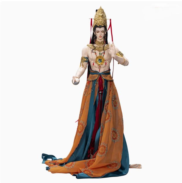 Dunhuang Museum×Ringdoll シルクロードスーヴァニールシリーズ 無相 78cmボールジョイントドール(BJD) (Dunhuang Museum x RINGDOLL "SILK ROAD SOUVENIR" SERIES ANIMITTA 78CM BALL-JOINT DOLL (BJD))