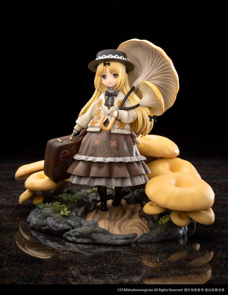 Reverse Studio マッシュルームガールズシリーズ No.3 タモギタケ 1/1スケール塗装済完成品フィギュア (Reverse Studio The Mushroom Girls Series No.3 Citrine Pleurotus 1/1 Scale Figure)