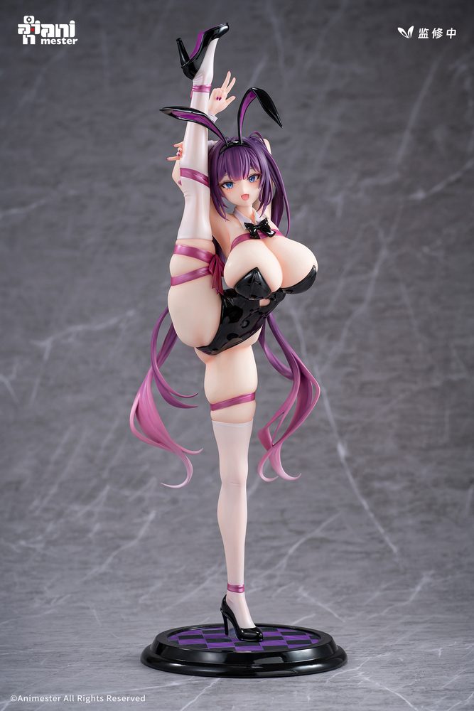 AniMester プレゼントバニーガール ユナちゃん 1/4スケール塗装済完成品フィギュア (ANIMESTER PRESENT BUNNY YUNA CHAN 1/4 SCALE FIGURE)