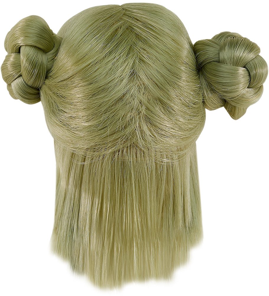 ハルモニアシリーズ オリジナルウィッグ(おだんごヘア/アッシュグリーン) (Harmonia Series Original Wig (Buns / Ash Green))