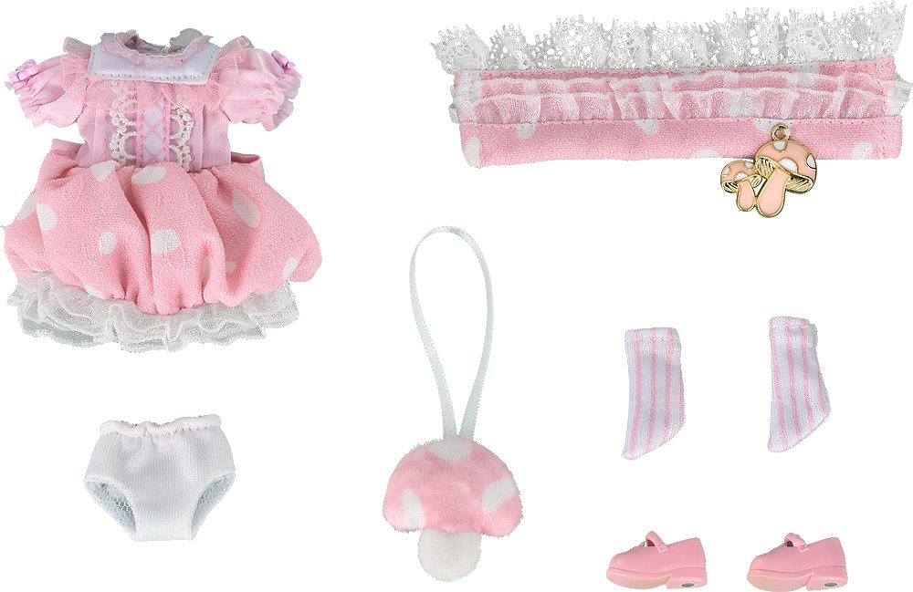 ねんどろいどどーる おようふくセット キノコ:Girl(ピンク) (Nendoroid Doll Outfit Set Mushroom - Girl (Pink))